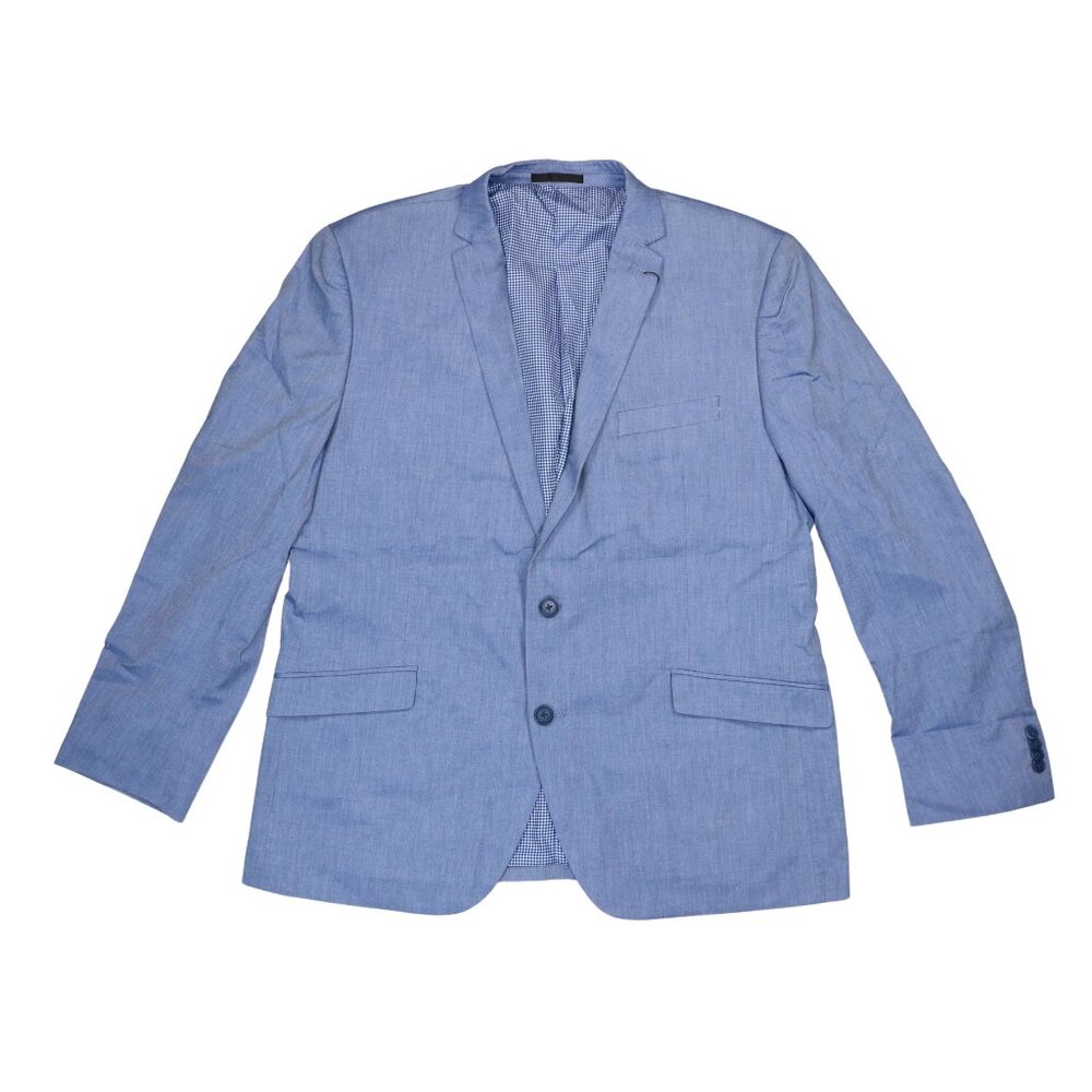 Kenneth Cole Unlisted Chabray 2-Button Sport Coat Blazer 46 Regular NWT Blue